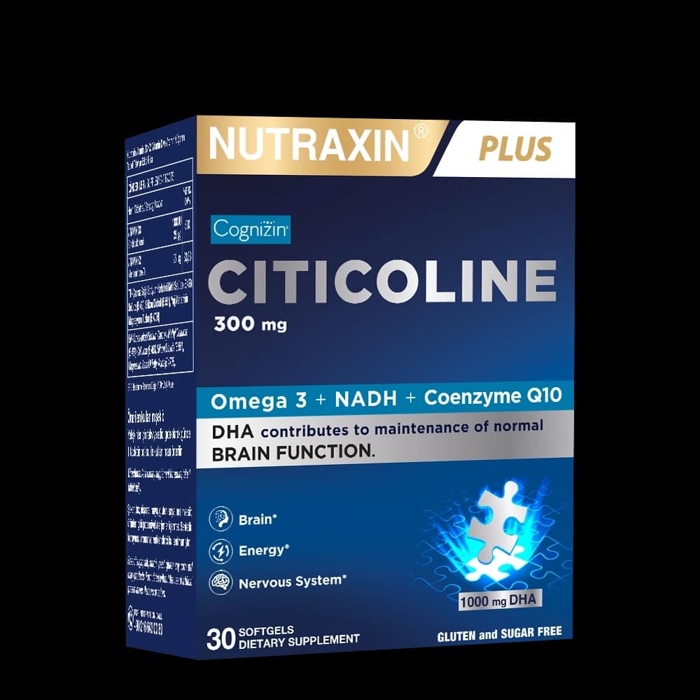 Nutraxin Citicoline 300 mg 30 Softgel