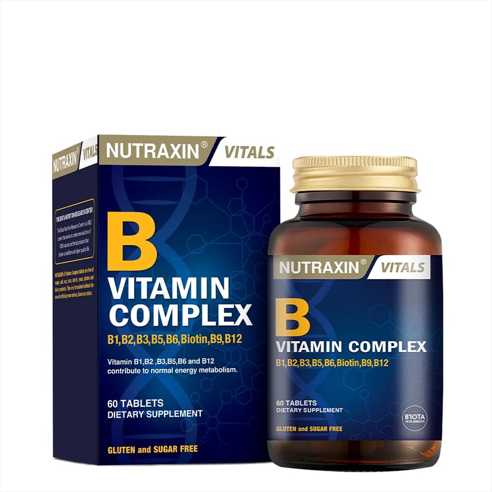 Nutraxin B Vitamin Complex 60 Tablet
