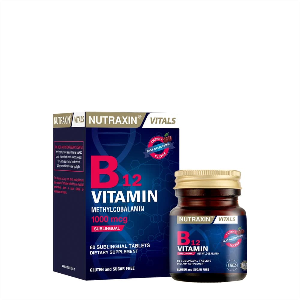 Nutraxin Vitals B12 Vitamin 60 Tablet