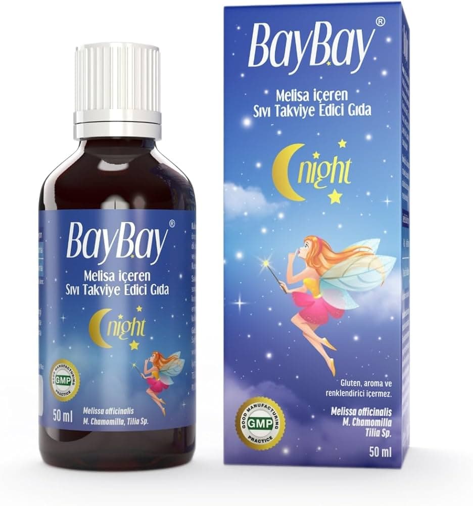 BAYBAY Damla Night Melisa İçeren Takviye Edici Gıda 50 ml