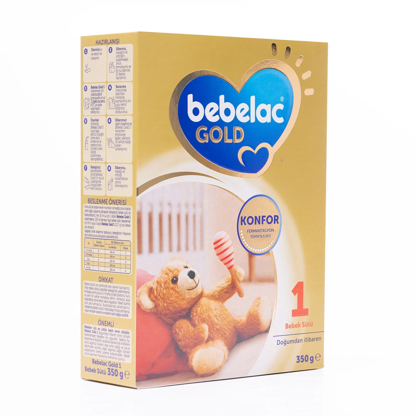 Bebelac Gold 1 Bebek Sütü 350 gr 0-6 Ay