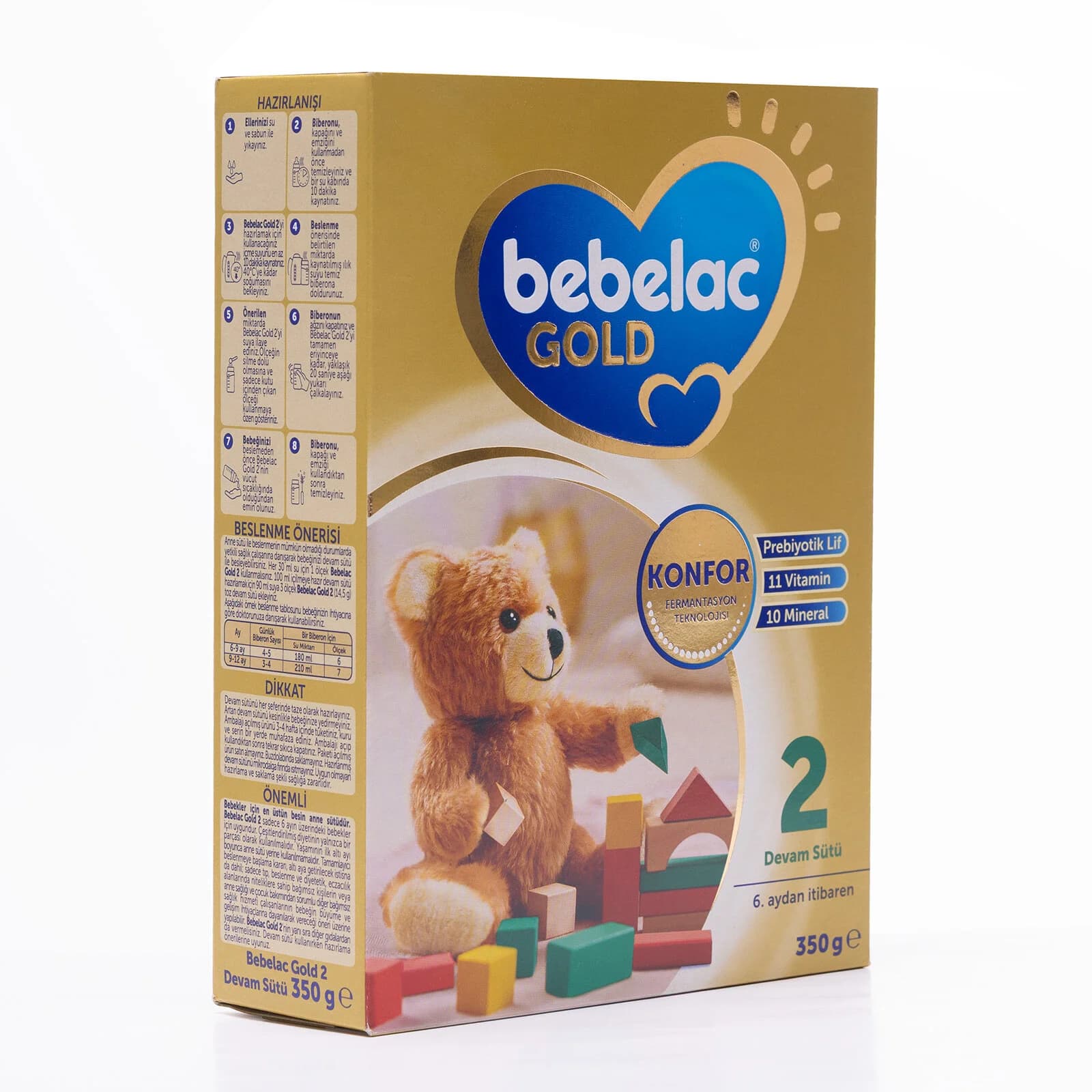 Bebelac Gold 2 Devam Sütü 350 gr 6-12 Ay