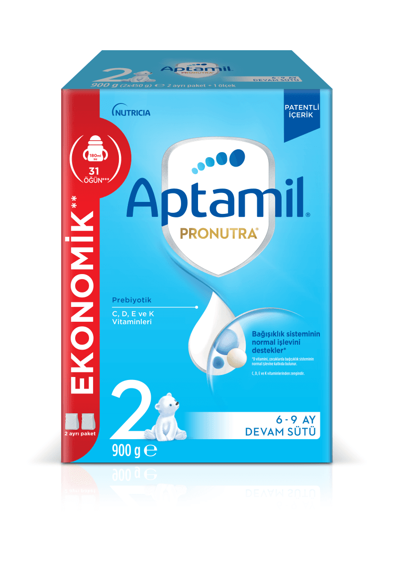 Aptamil Pronutra 2 Devam Sütü 900 gr 6-9 Ay