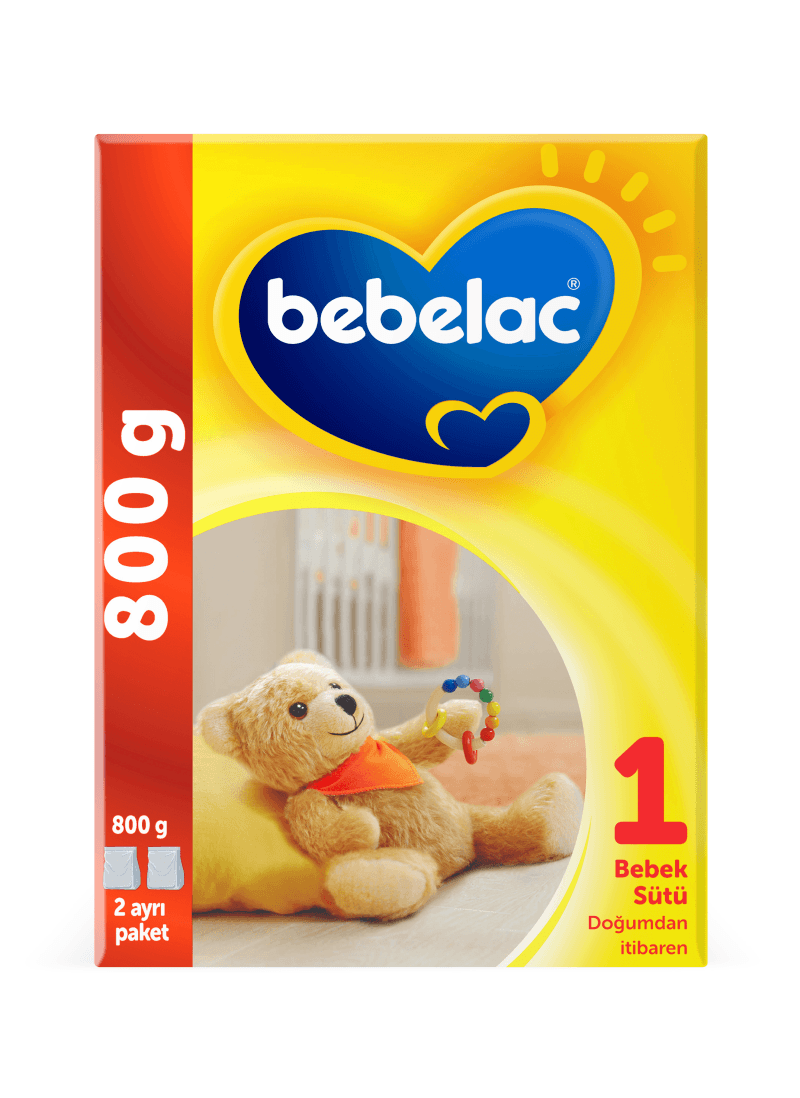 Bebelac 1 Devam Sütü 800 Gr 0-6 Ay